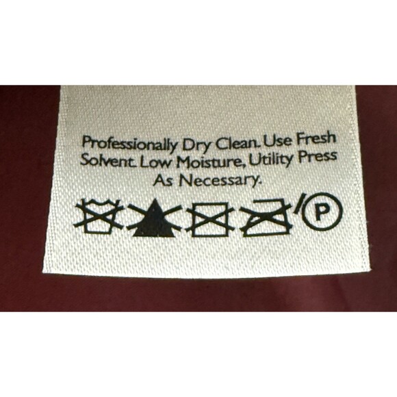 Eddie Bauer Women’s Wool Blend Red Wrap Skirt Folk Artsy Modest Artisan Sz 8P - Picture 7 of 9